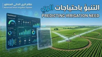 نظام ذكاء اصطناعي للتنبؤ باحتياجات الري