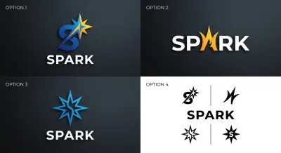 Spark logo.