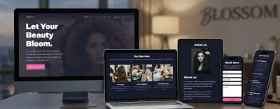 تصميم وتطوير صفحة هبوط احترافية و متجاوبة