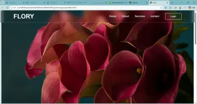 تصميم واجهة موقع إلكتروني (Landing Page) متكاملة واحترافية.