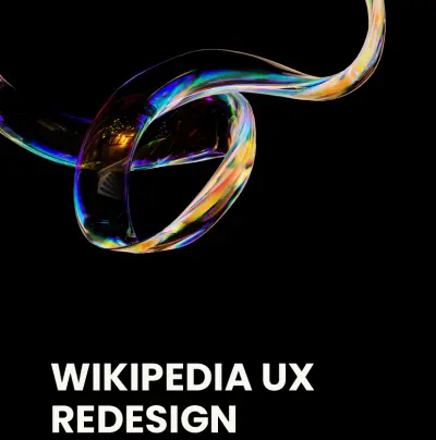 make a redesign for wekepedia site