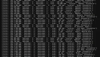 Python Web Scraping Tool لاستخراج البيانات من المواقع