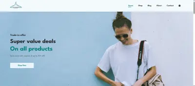 Online Fashion Store Website – Responsive Design