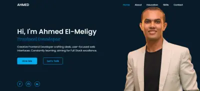 Personal Portfolio Website – Frontend Developer