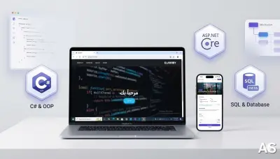 سأصمم وأبرمج لك موقع ويب متكامل احترافي وسريع الاستجابة
