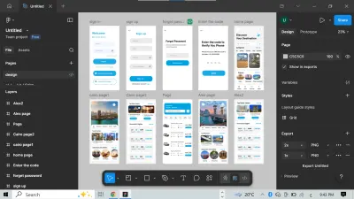 تصميم  نظام ذكي لترشيح الوجهات السياحية (UI/UX & Development).