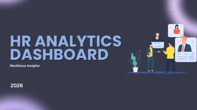 تحليل بيانات الموارد البشرية ولوحة تحكم تفاعلية باستخدام Power BI