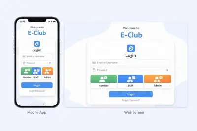 طوير نظام إدارة أندية رياضية ذكي (E-Club) باستخدام Angular