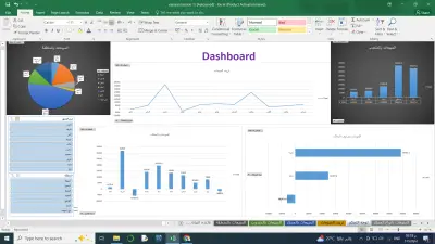تحليل بيانات وعرض مؤشرات الأداء باستخدام Excel