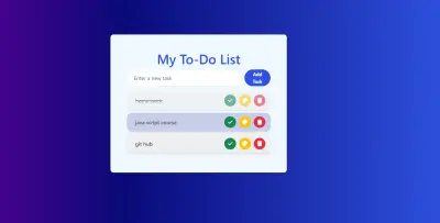 TO-DO List website