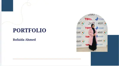 تصميم بورتفوليو احترافي (Portfolio) مميز لعرض أعمالك بشكل جذاب