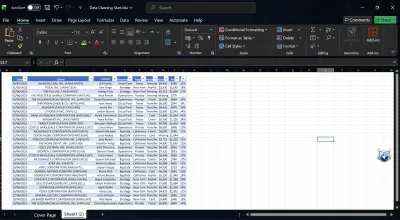 تنظيف ومعالجة البيانات باستخدام اكسيل
