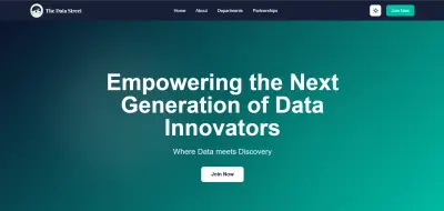 The Data Street Website v2