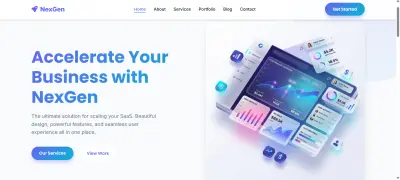 NexGen – منصة SaaS لتسريع نمو الأعمال