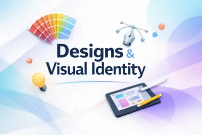 تصميم هوية وشعار احترافى