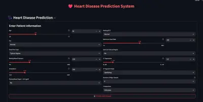 مشروع تطبيق الويب لتوقع أمراض القلب