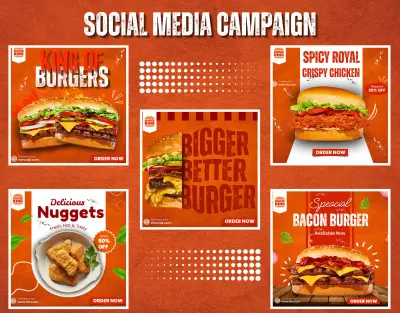 Burger Advertising Designs - Burger King