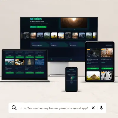 E-Commerce Pharmacy Website