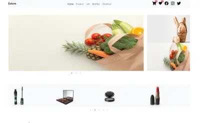 Estore متجر اللكتروني لي تسويق المنتجات