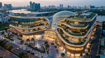 مول تجاري, تصميم وإظهار معماري