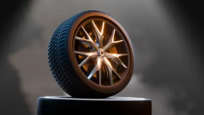 تصميم وعرض منتجات السيارات بتقنية ثلاثية الأبعاد | باستخدام Blender Cycles