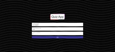 Quiz Master — تطبيق اختبارات تفاعلي | Vanilla JS + OOP + API
