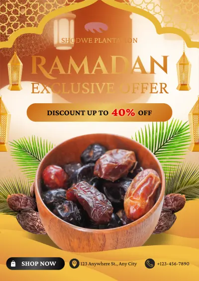 Ramadan Offer Social Media Design
