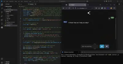 عمل شات بوت