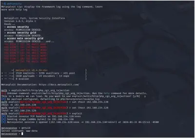 تصميم بنية تحتية دفاعية متكاملة واختبار اختراق الأنظمة (FortiGate Security & Penetration Testing)
