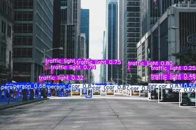 اكتشاف العناصر باستخدام YOLOv8 (Object Detection using YOLOv8)