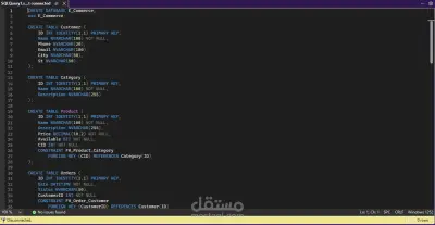 SQL E-Commerce Database System