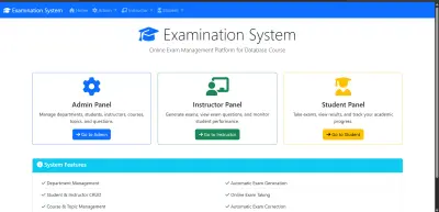 نظام إدارة الاختبارات الإلكترونية (ASP.NET Core MVC)