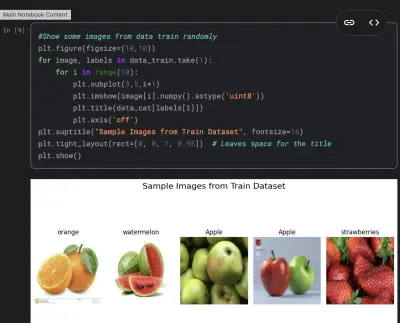 التعرف على صور الفواك