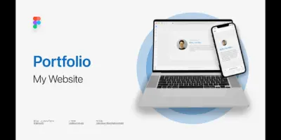 تصميم بورتفوليو احترافى