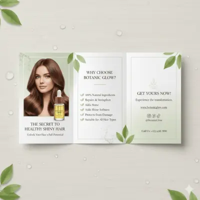 مطوية تسويق رقمي