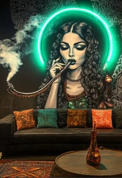 تصميم يجمع بين الرقيّ والابتكار. لوحة فنية