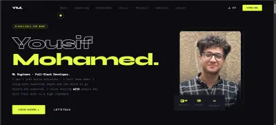 تصميم صفحه نزول