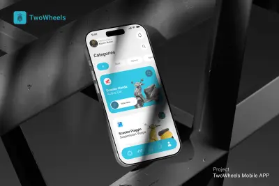 تصميم واجهات تطبيق UI/UX احترافية (iOS & Android)