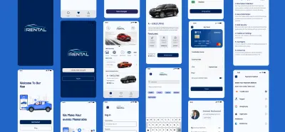 تصميم تطبيق جوال لتأجير سيارات