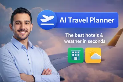 بناء تطبيق ويب ذكي لتخطيط الرحلات السياحية