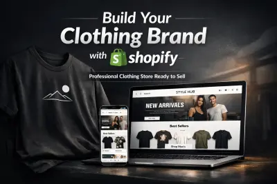 تصميم متجر احترافي على Shopify