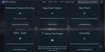 مستكشف NASA التفاعلي