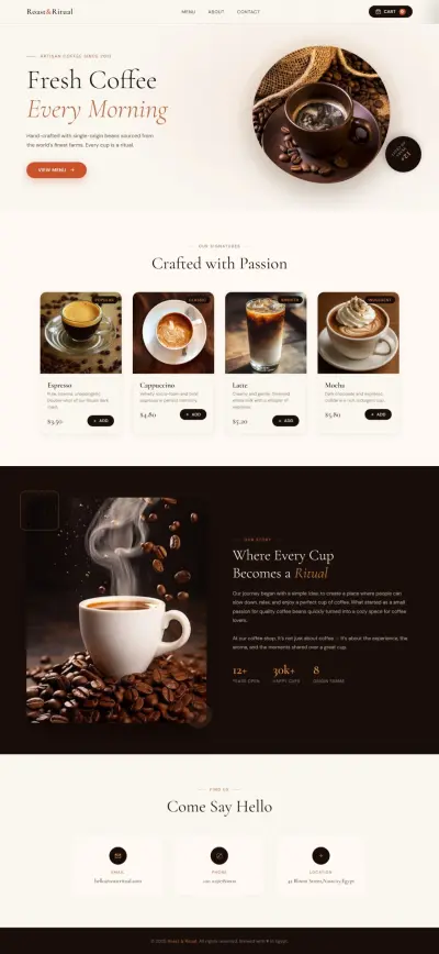 Roust & Ritual Coffeeshop