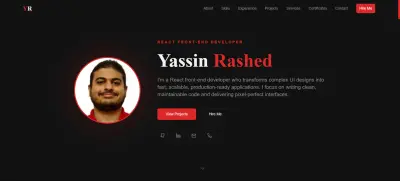 Portfolio website