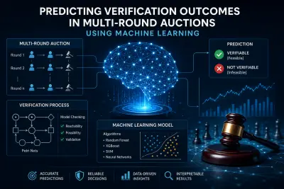 Machine Learning-Based Prediction of Verification Outcomes in Multi-Round Auctions
