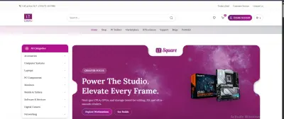 تصميم صفحات React (Next.js )  & Tailwind