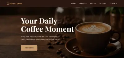 تصميم صفحة ويب احترافية متجاوبة ( Responsive)