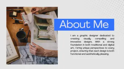 تصميم Portfolio احترافي PDF لعرض أعمالك بشكل مميز