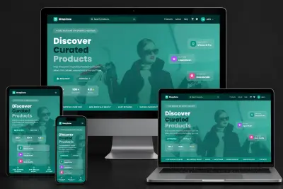 منصة تجارة إلكترونية متكاملة (Full-Stack E-commerce Platform) باستخدام Next.js وNode.js.