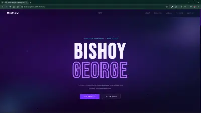 Professional Portfolio – Front-End React Developer